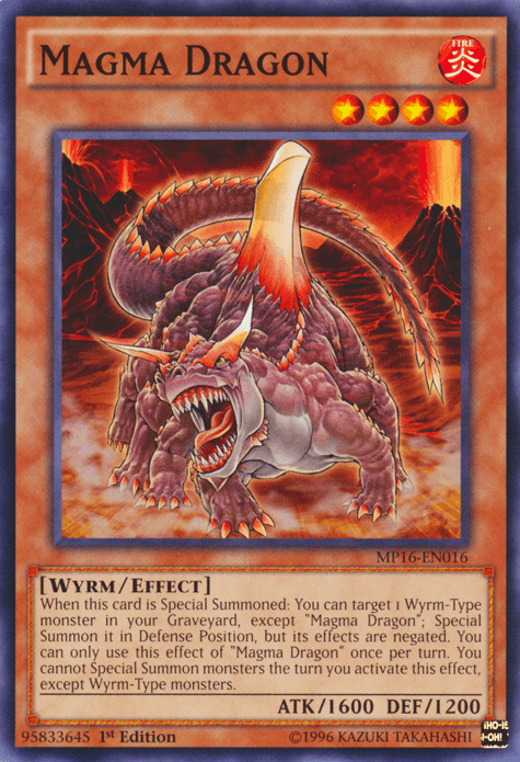 Magma Dragon [MP16-EN016] Common - Josh's Cards