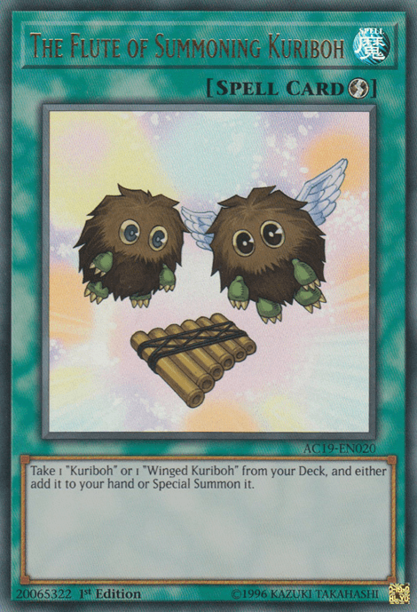 The Flute of Summoning Kuriboh [AC19-EN020] Ultra Rare - Josh's Cards