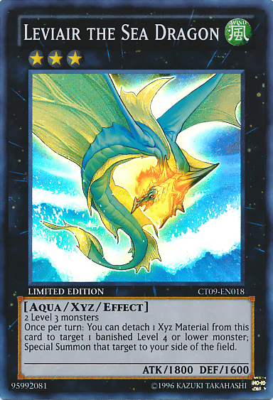 Leviair the Sea Dragon [CT09-EN018] Super Rare - Josh's Cards