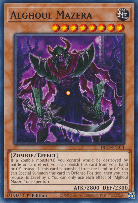 Alghoul Mazera [DIFO-EN014] Common - Josh's Cards