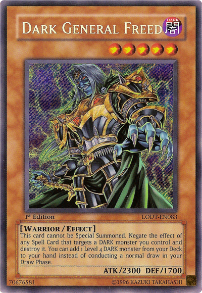 Dark General Freed (LODT-EN083) - Light of Destruction 1st Edition