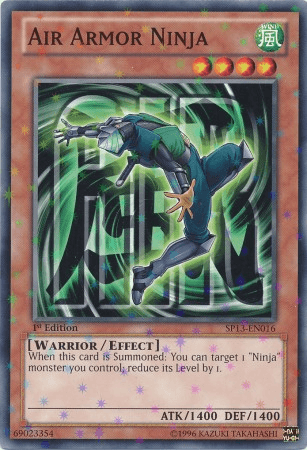 Air Armor Ninja [SP13-EN016] Starfoil Rare - Josh's Cards