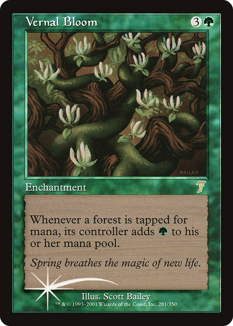 Vernal Bloom [Seventh Edition] Foil
