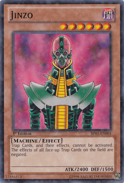 Jinzo [BP01-EN003] Starfoil Rare - Josh's Cards