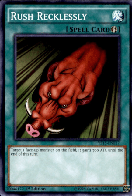 Rush Recklessly [YS15-ENF17] Common - Josh's Cards