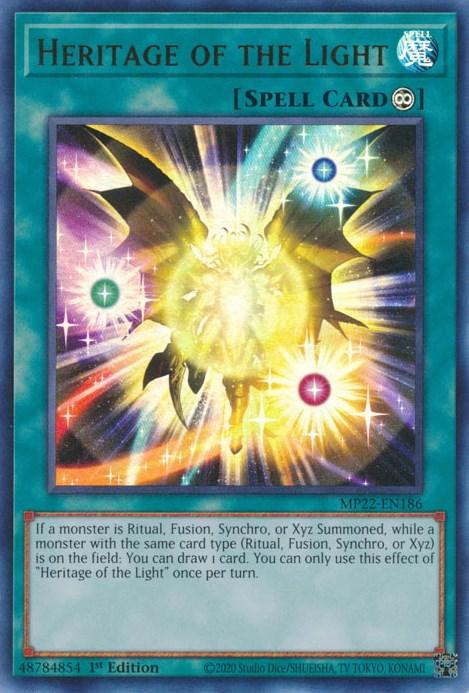 Heritage of the Light [MP22-EN186] Ultra Rare - Josh's Cards