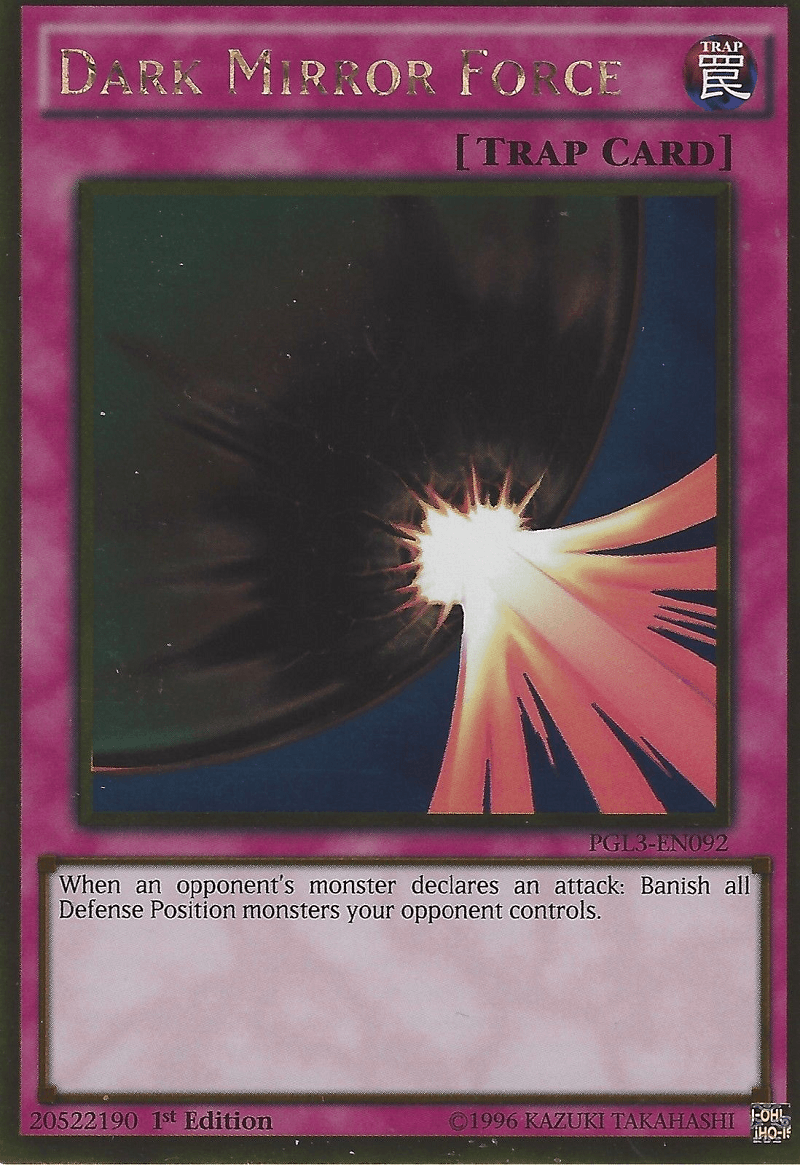 Dark Mirror Force [PGL3-EN092] Gold Rare - Josh's Cards