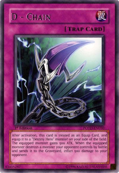 D - Chain [POTD-EN050] Rare - Josh's Cards