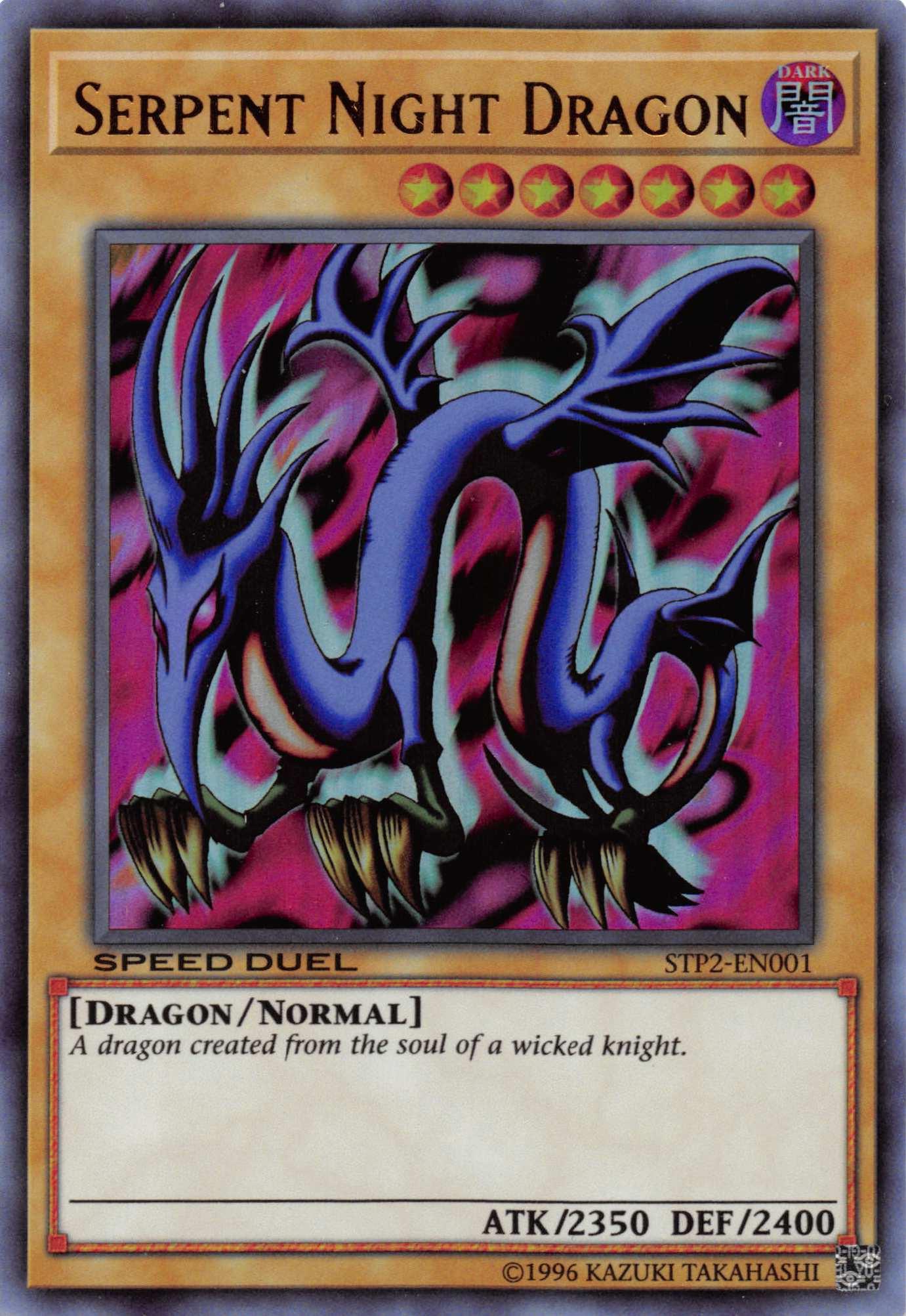 Serpent Night Dragon [STP2-EN001] Ultra Rare - Josh's Cards