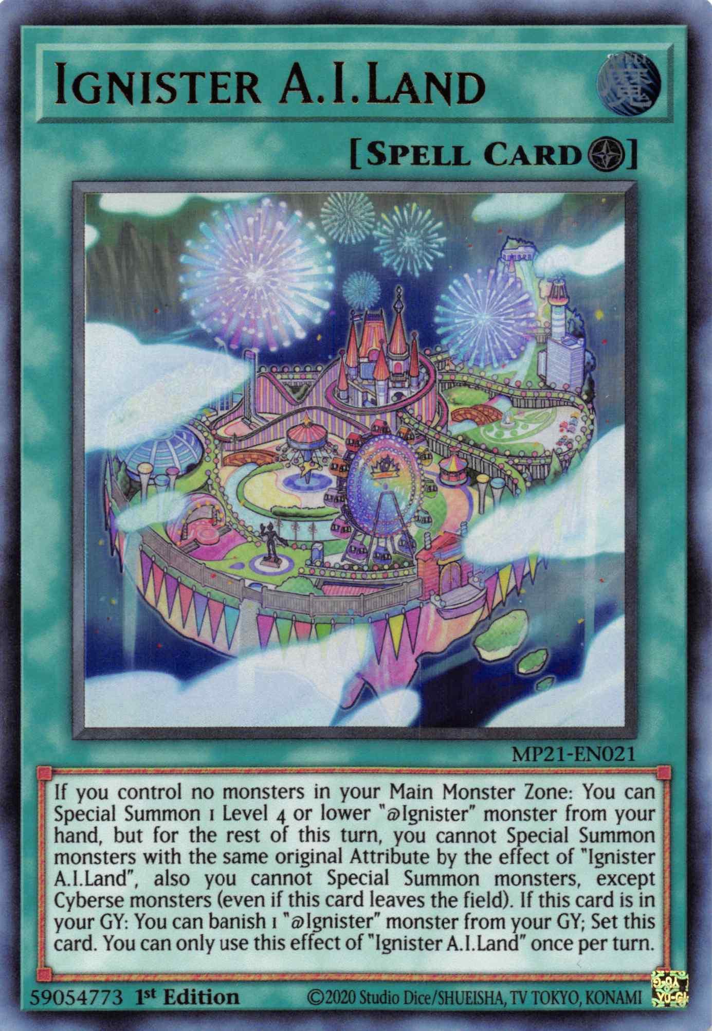 Ignister A.I.Land [MP21-EN021] Ultra Rare - Josh's Cards