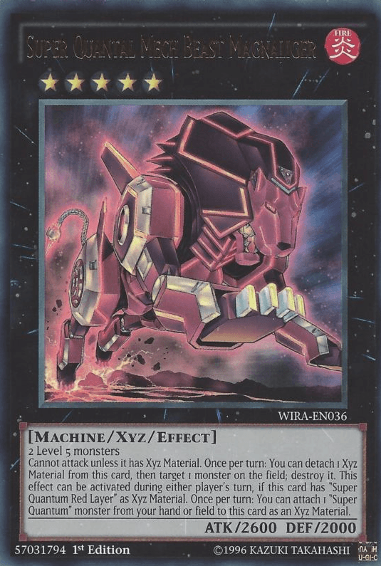 Super Quantal Mech Beast Magnaliger [WIRA-EN036] Ultra Rare - Josh's Cards