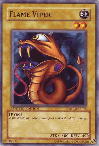 Flame Viper [MDP2-EN016] Common - Josh's Cards