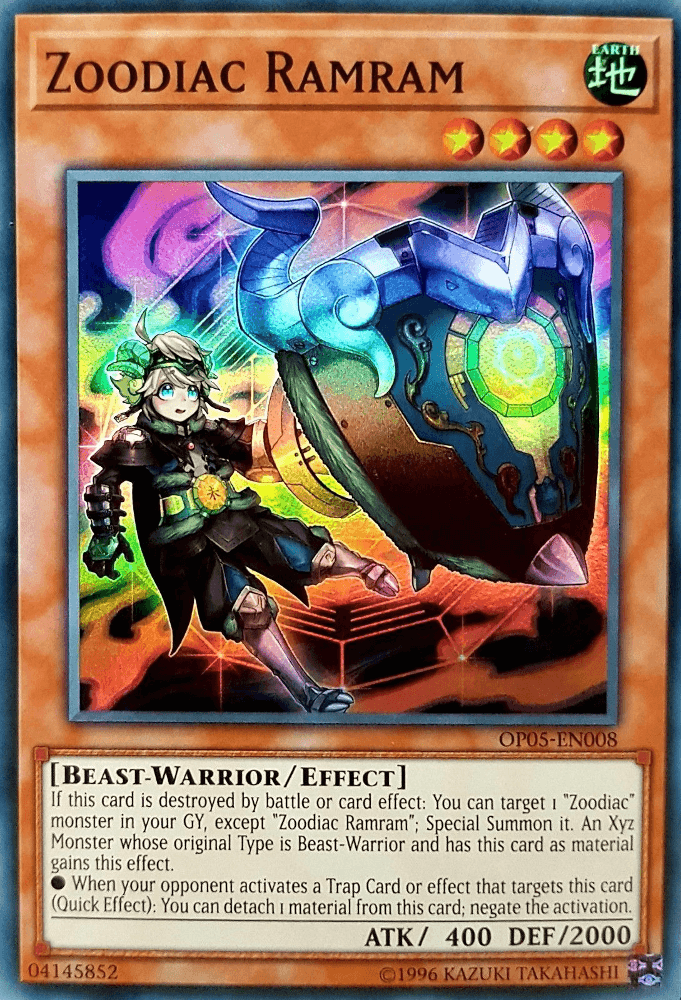 Zoodiac Ramram [OP05-EN008] Super Rare - Josh's Cards