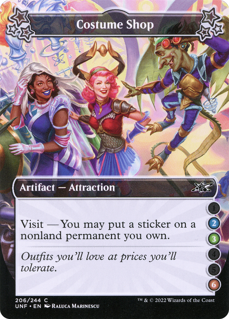 Costume Shop (UNF-206) - Unfinity Foil