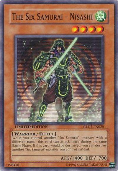 The Six Samurai - Nisashi [GLD2-EN020] Common - Josh's Cards