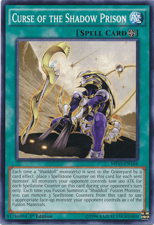 Curse of the Shadow Prison [MP15-EN104] Common - Josh's Cards