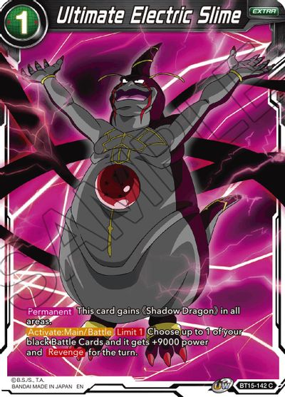 Ultimate Electric Slime (BT15-142) [Saiyan Showdown] Parallel Foil