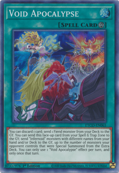 Void Apocalypse [ETCO-EN065] Super Rare - Josh's Cards
