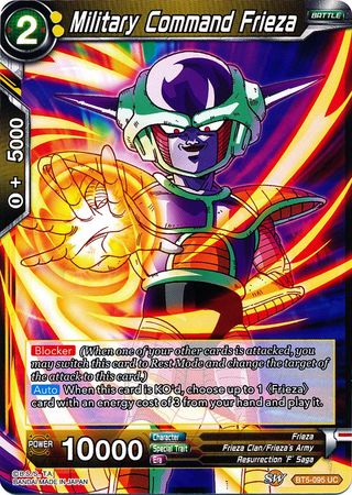 Military Command Frieza (BT5-095) [Miraculous Revival] Parallel Foil