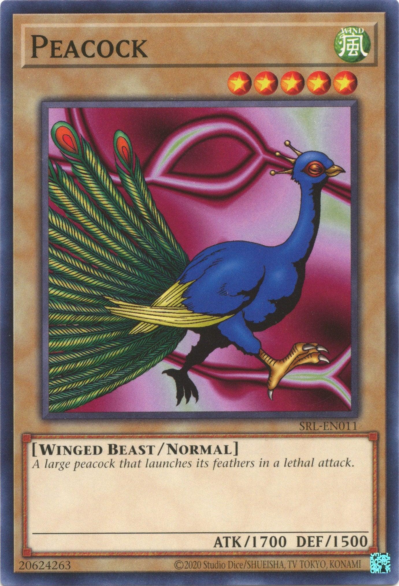 Peacock (25th Anniversary) [SRL-EN011] Common - Josh's Cards