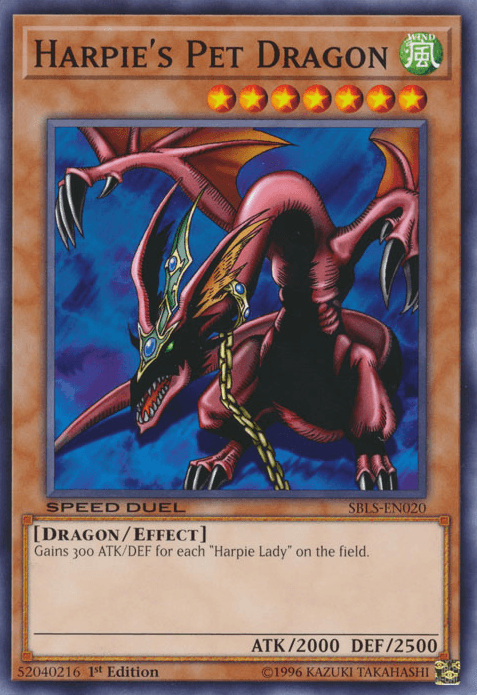 Harpie's Pet Dragon [SBLS-EN020] Common - Josh's Cards