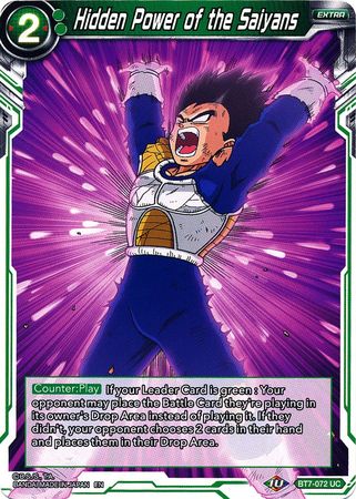 Hidden Power of the Saiyans (BT7-072) [Assault of the Saiyans] Parallel Foil
