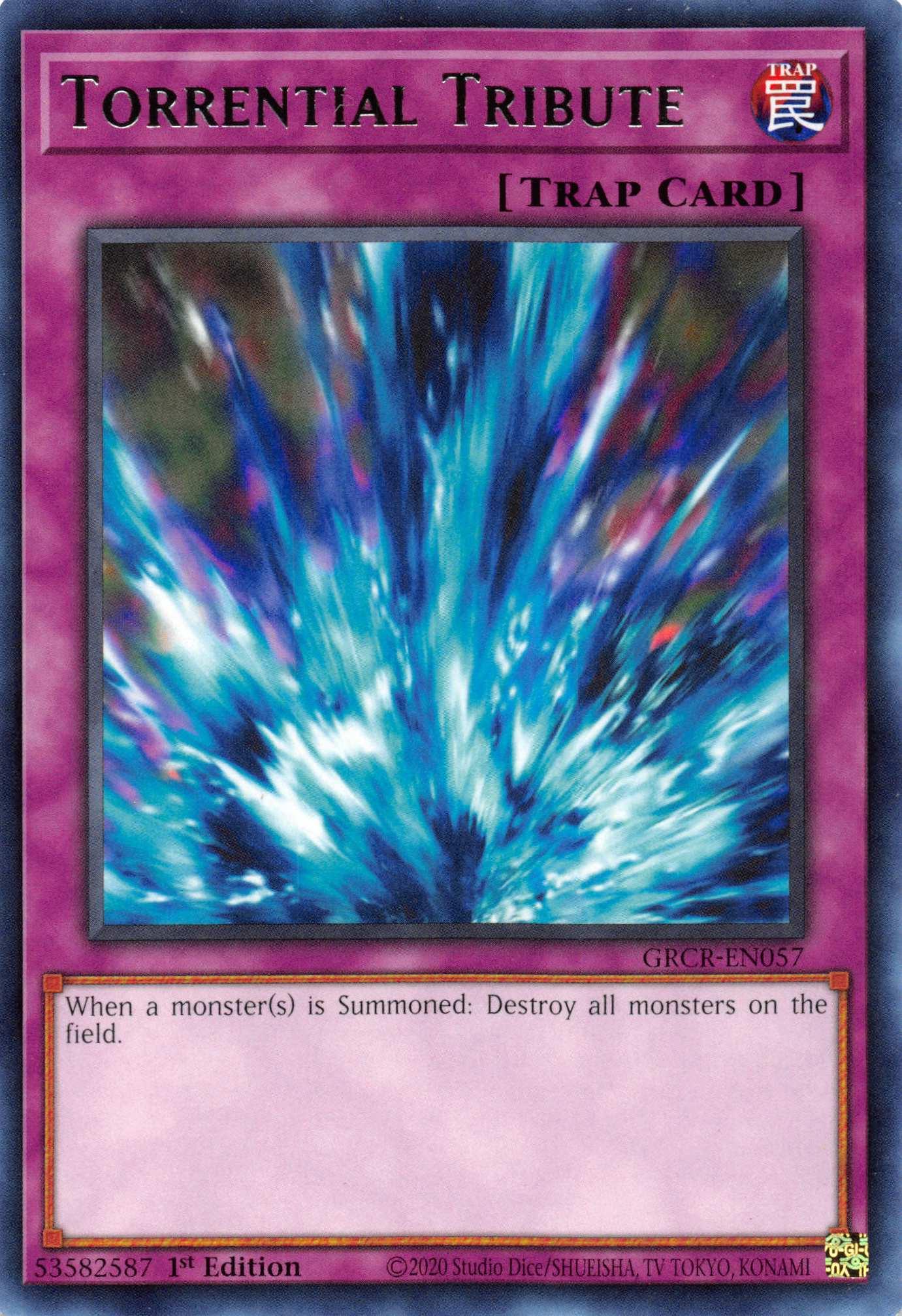 Torrential Tribute [GRCR-EN057] Rare - Josh's Cards