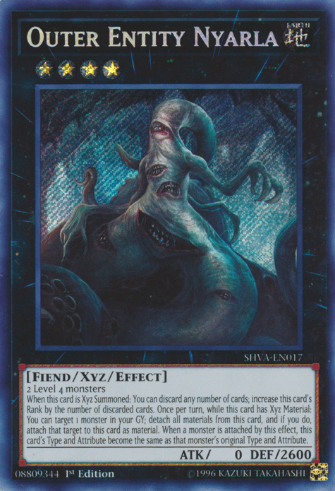 Outer Entity Nyarla [SHVA-EN017] Secret Rare - Josh's Cards