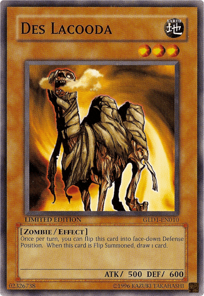 Des Lacooda [GLD1-EN010] Common - Josh's Cards