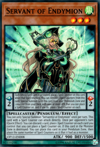 Servant of Endymion [OP12-EN008] Super Rare - Josh's Cards