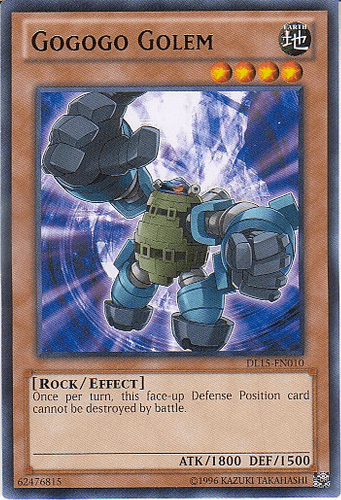 Gogogo Golem (Green) [DL15-EN010] Rare - Josh's Cards