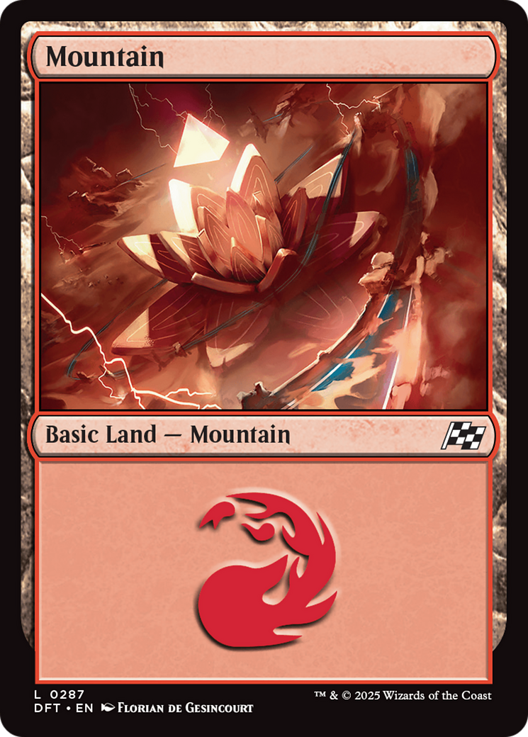 Mountain (DFT-287) - Aetherdrift Foil
