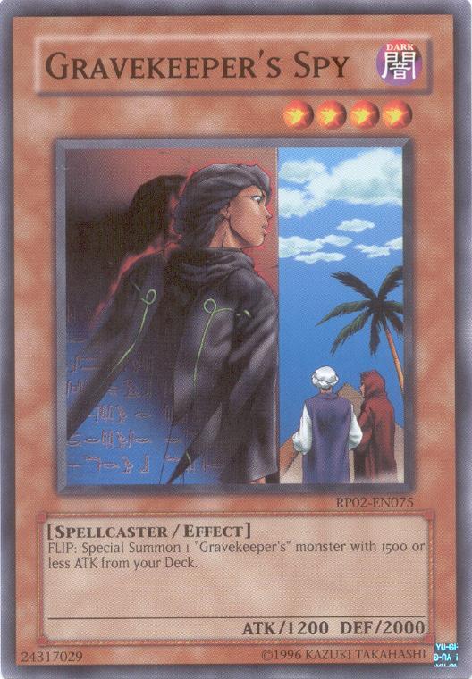 Gravekeeper's Spy [RP02-EN075] Common - Josh's Cards
