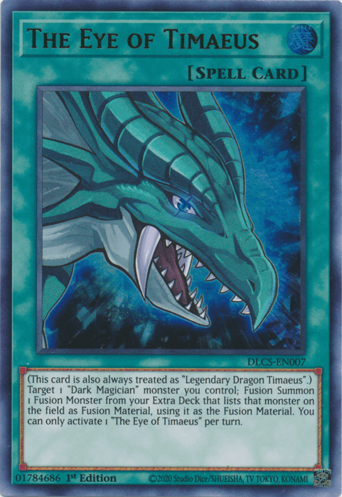 The Eye of Timaeus [DLCS-EN007] Ultra Rare - Josh's Cards