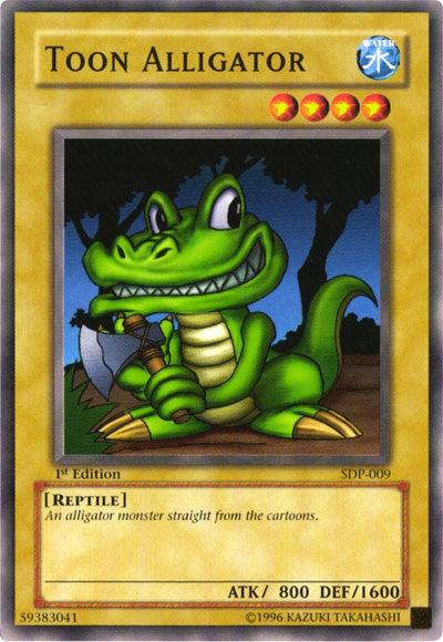 Toon Alligator [SDP-009] Common - Josh's Cards