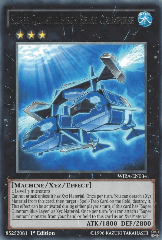 Super Quantal Mech Beast Grampulse [WIRA-EN034] Rare - Josh's Cards