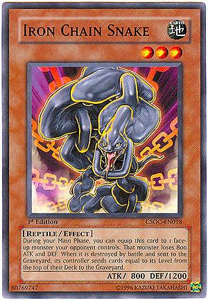Iron Chain Snake [CSOC-EN018] Common - Josh's Cards