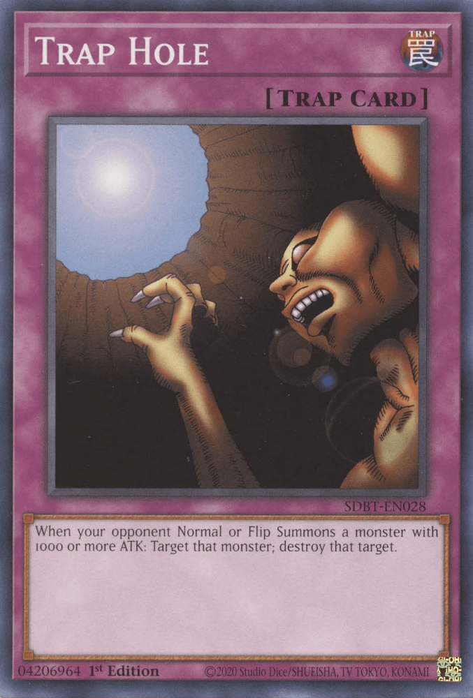 Trap Hole [SDBT-EN028] Common - Josh's Cards