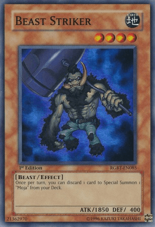 Beast Striker [RGBT-EN085] Super Rare - Josh's Cards