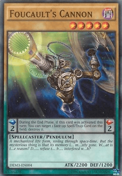 Foucault's Cannon [DEM3-EN004] Common - Josh's Cards