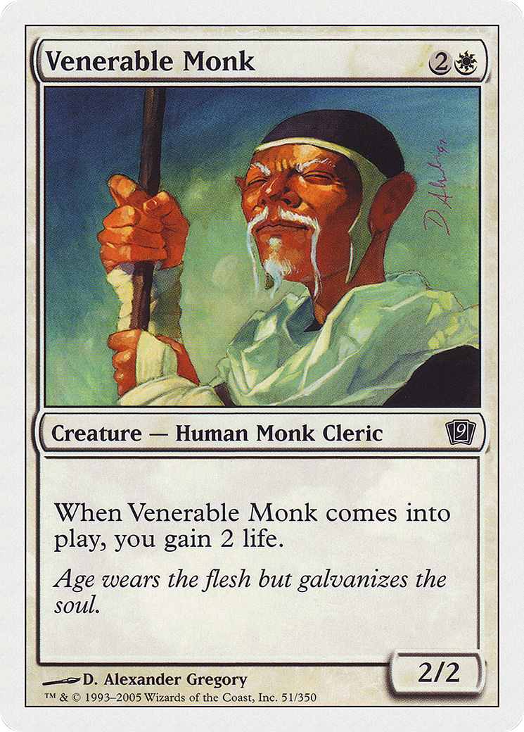 Venerable Monk [Ninth Edition] Foil