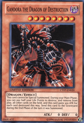Gandora the Dragon of Destruction [CT07-EN020] Super Rare - Josh's Cards