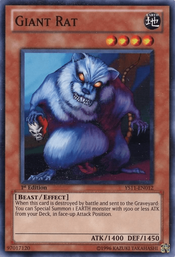 Giant Rat [YS11-EN012] Common - Josh's Cards