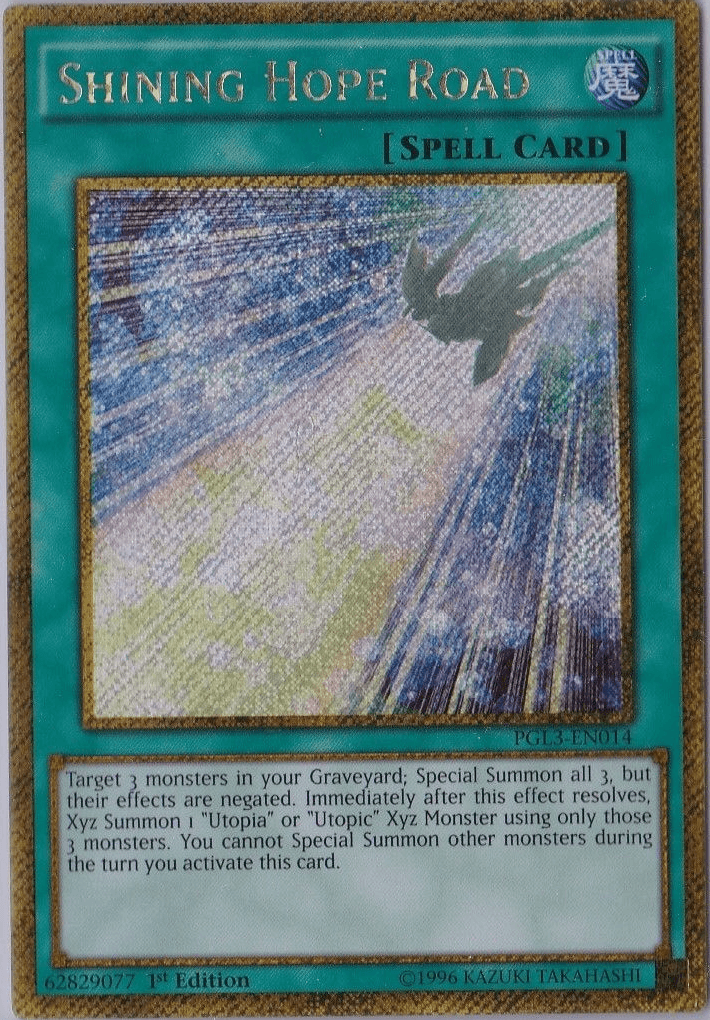 Shining Hope Road [PGL3-EN014] Gold Secret Rare - Josh's Cards