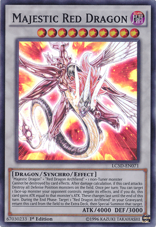 Majestic Red Dragon [LC5D-EN071] Super Rare - Josh's Cards
