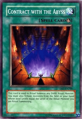 Contract with the Abyss [DR1-EN248] Common - Josh's Cards