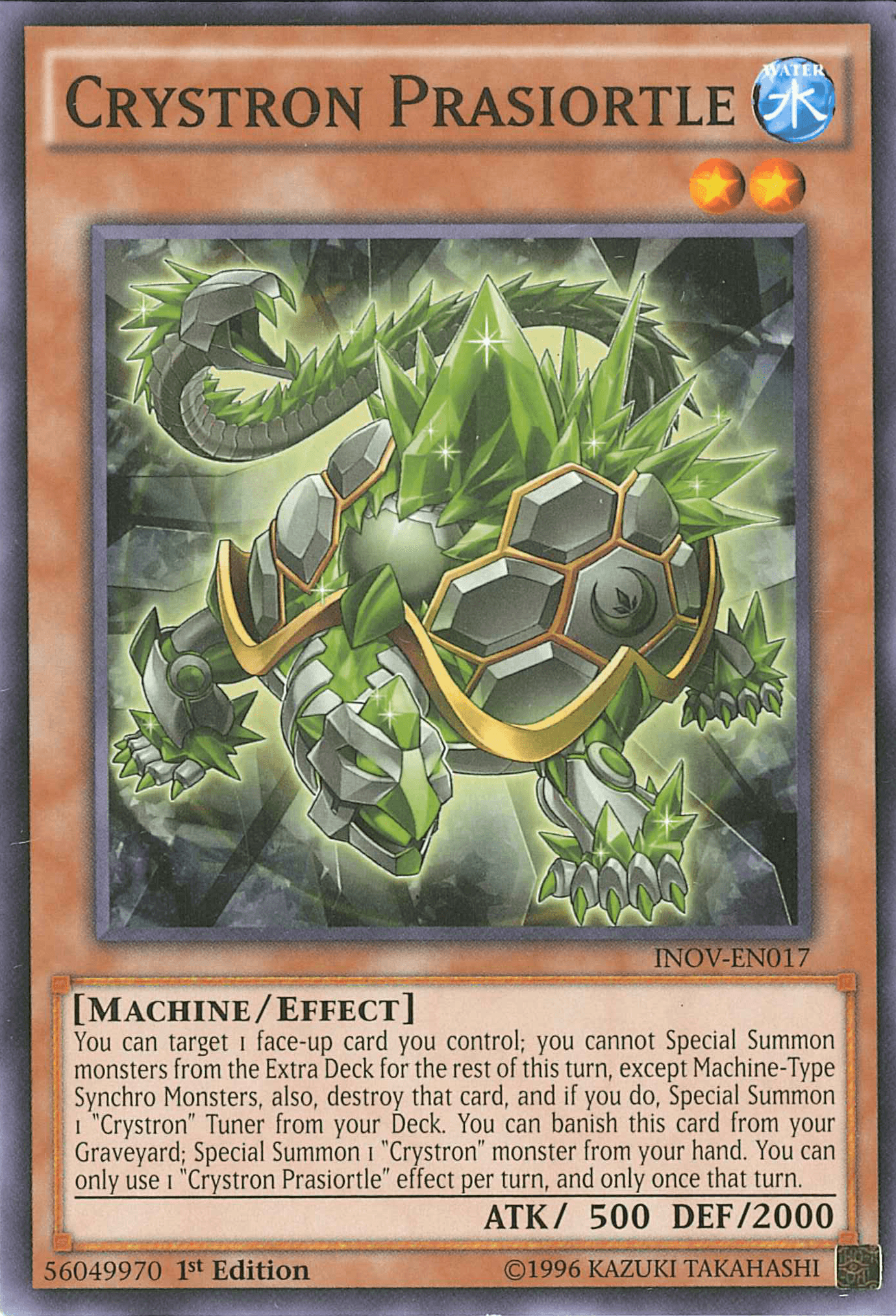 Crystron Prasiortle [INOV-EN017] Common - Josh's Cards
