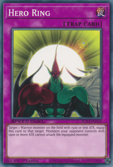 Hero Ring [SGX2-ENA19] Common - Josh's Cards