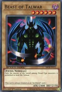 Beast of Talwar [SBCB-EN111] Common - Josh's Cards