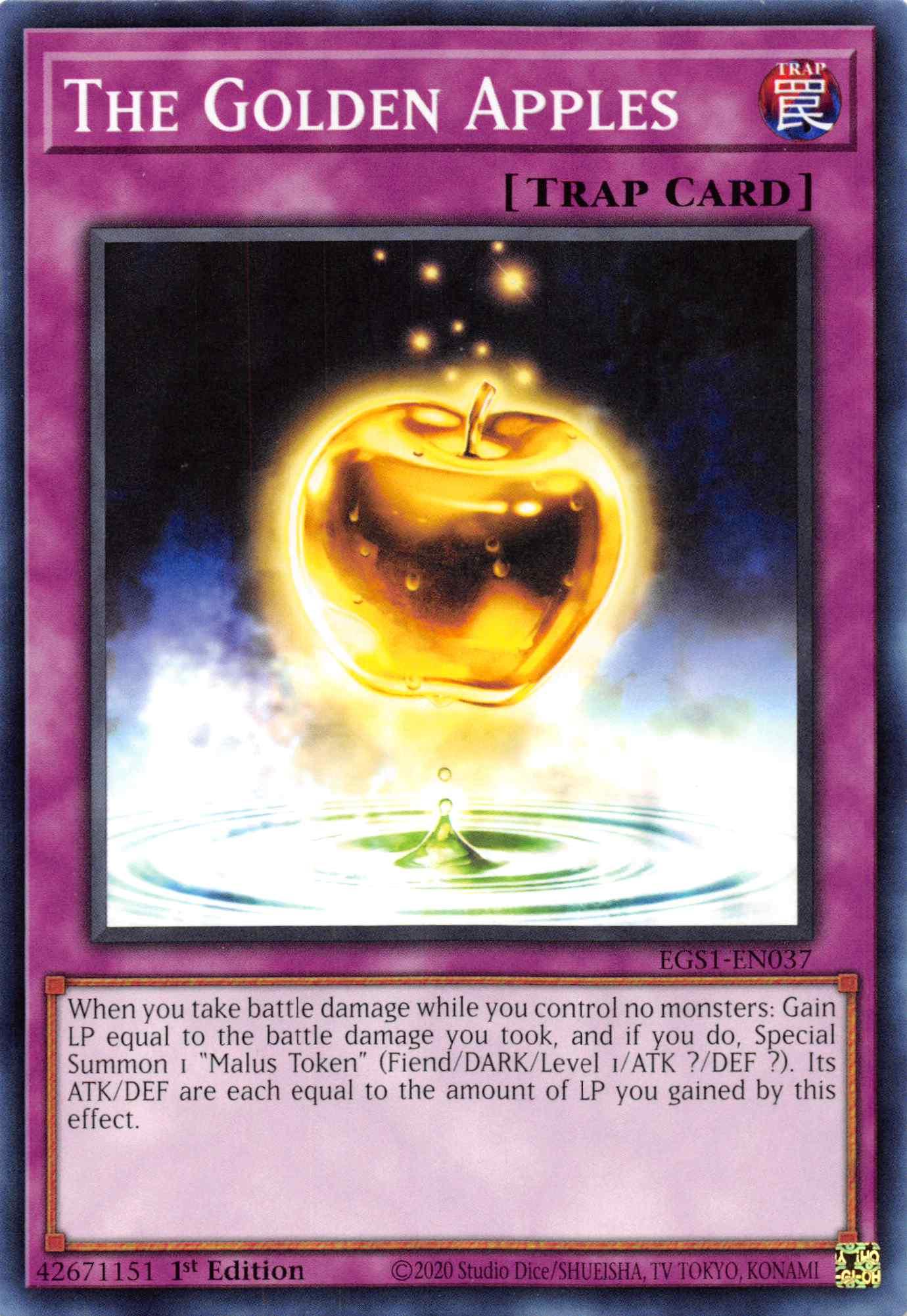 The Golden Apples [EGS1-EN037] Common - Josh's Cards